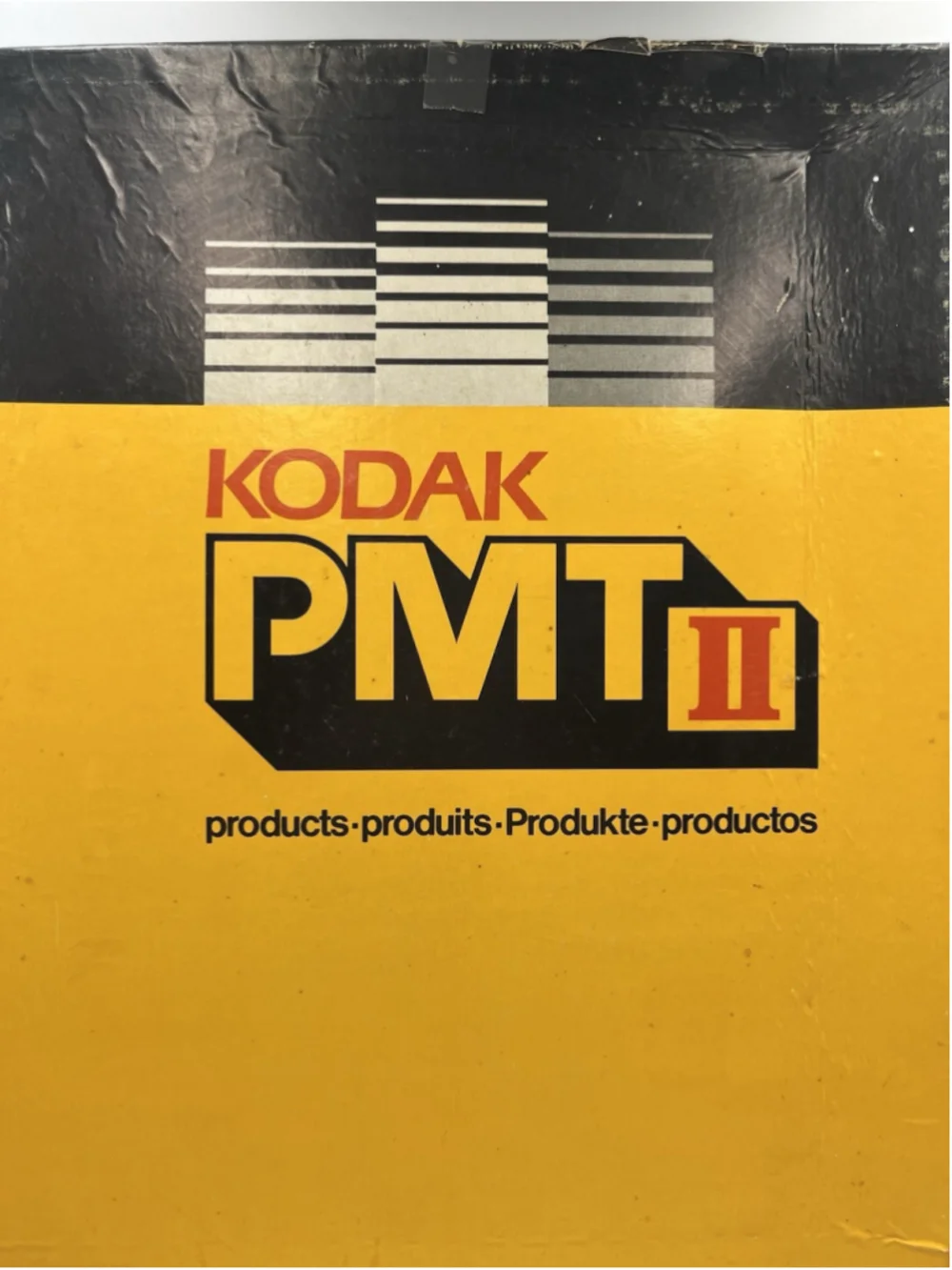 Vintage Kodak PMT2 BOX ONLY , WAS USED FOR CONTAINER ORDERS OR MATT PAPER INPAST
